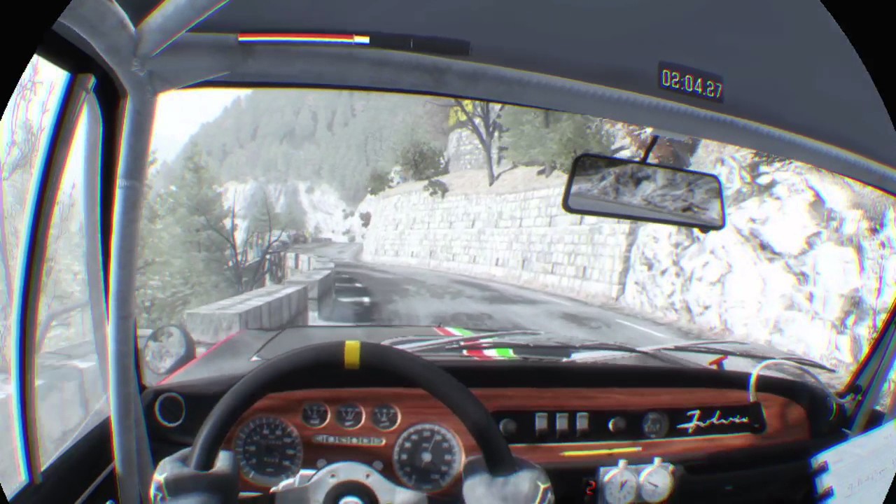 dirt rally psvr support