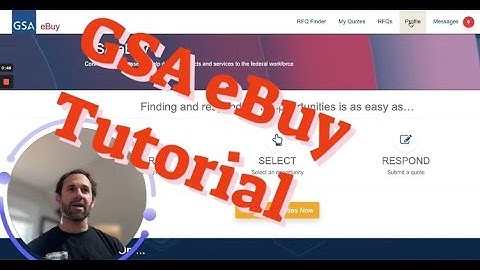 GSA eBuy Tutorial (2022)
