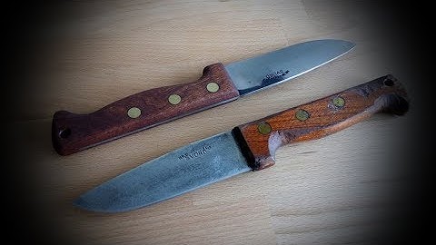 Tale of two knives - Svord drop point