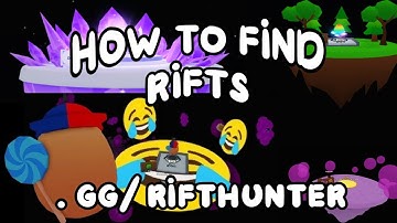 How to FIND RARE RIFTS IN Bubble Gum Simulator Infinity (25x, 250x, Silly Egg) .gg/rifthunter