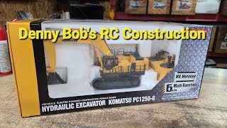 Used 1/50 Kyosho Komatsu PC1250-8 Unboxing - YouTube