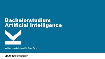 Bachelorstudium Artificial Intelligence | JKU Open Days