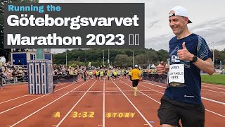 Running the Göteborgsvarvet Marathon 2023