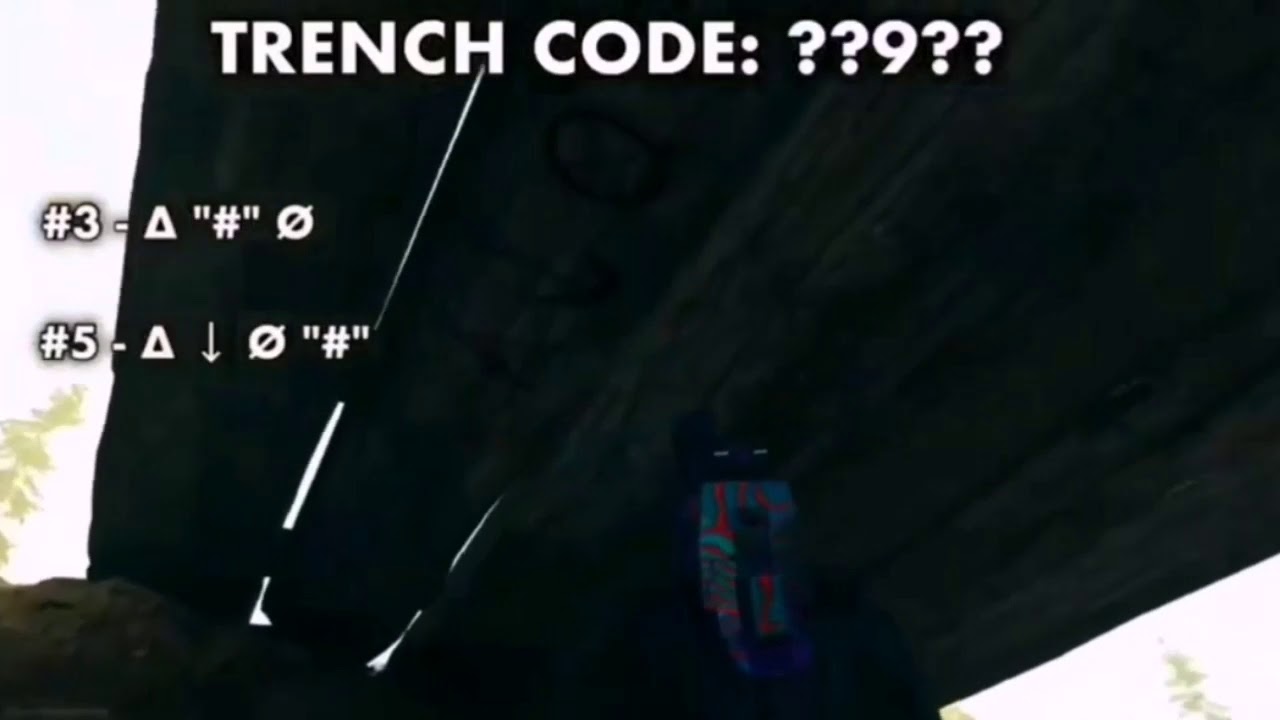 (NEW) GUNFIGHT MAP Trench bunker 😱