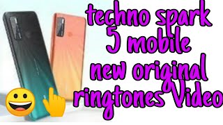 New Original Ringtones For Tecno Spark 5 Mobile Tecno Mobile All Original Rings Videos