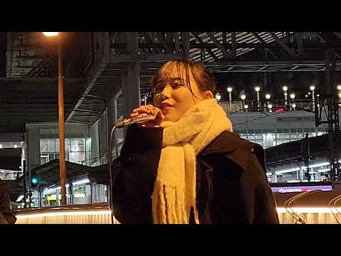 #なずな 2022/12/20 関西ラスト路上ライブ【First Love／宇多田ヒカル】@nazuna_sing
