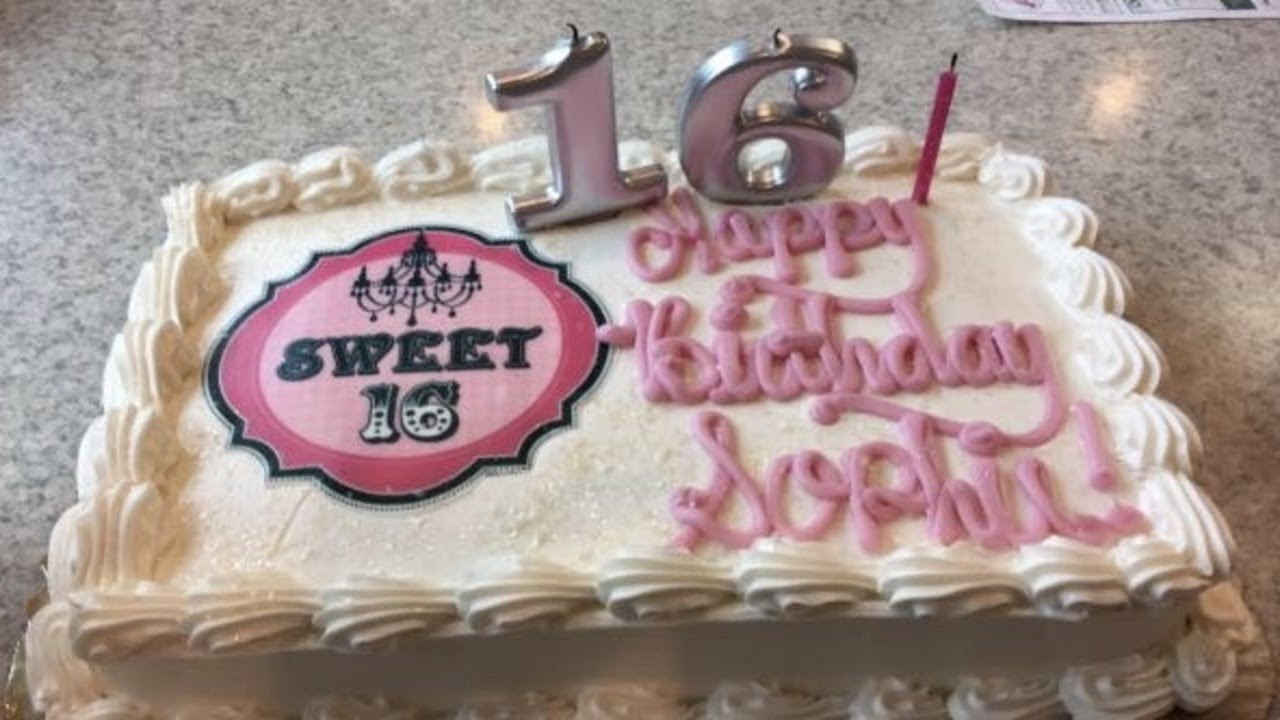 Sophie's Sweet 16