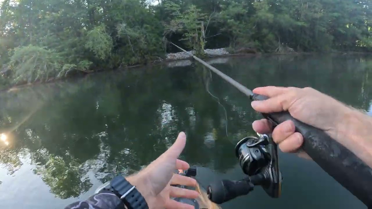 Fun little outing fishing for bass ￼