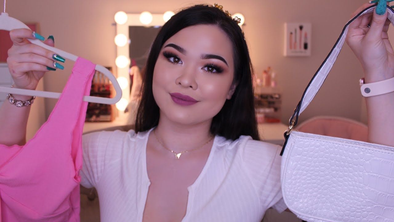 ASMR Try-On Haul (Shein) | Whispered - YouTube
