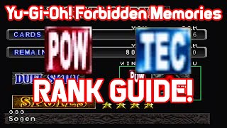 Yu-Gi-Oh! Forbidden Memories - Duel Ranks Guide