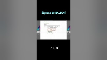 Solución álgebra de Baldor #tutorial #algebradebaldor #excelcourse #excel #profeandalon  #python