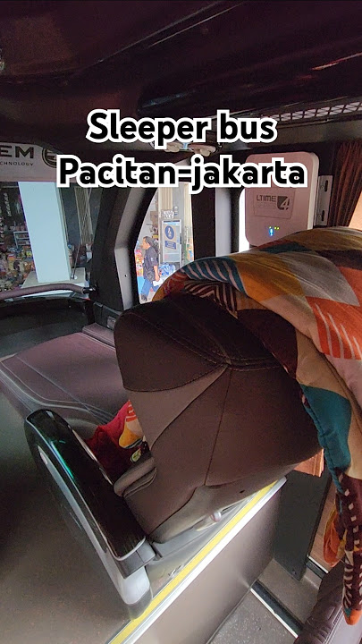 SLEEPER BUS PALING FAVORITE JALUR PACITAN-JAKARTA #agramas #busindonesia #busmania
