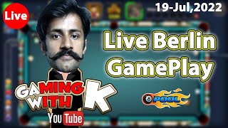 🔴LIVE - 8 Ball Pool Playing Berlin To increase Coins (with Commentary - English\/Hindi\/Urdu)