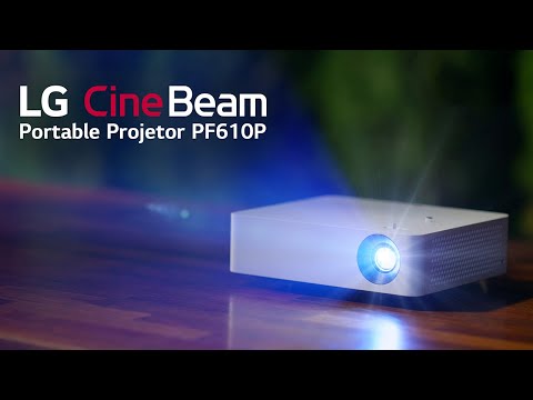 LG CineBeam PF610P Full HD Smart Portable Projector