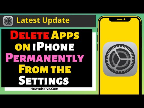 How to Delete Apps on iPhone Permanently From the Settings [2023]