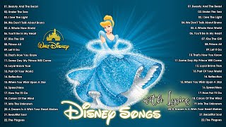 [LYRICS VIDEO] The Ultimate Disney Classic Songs🍭Best of Disney Soundtracks Playlist 2023 2024