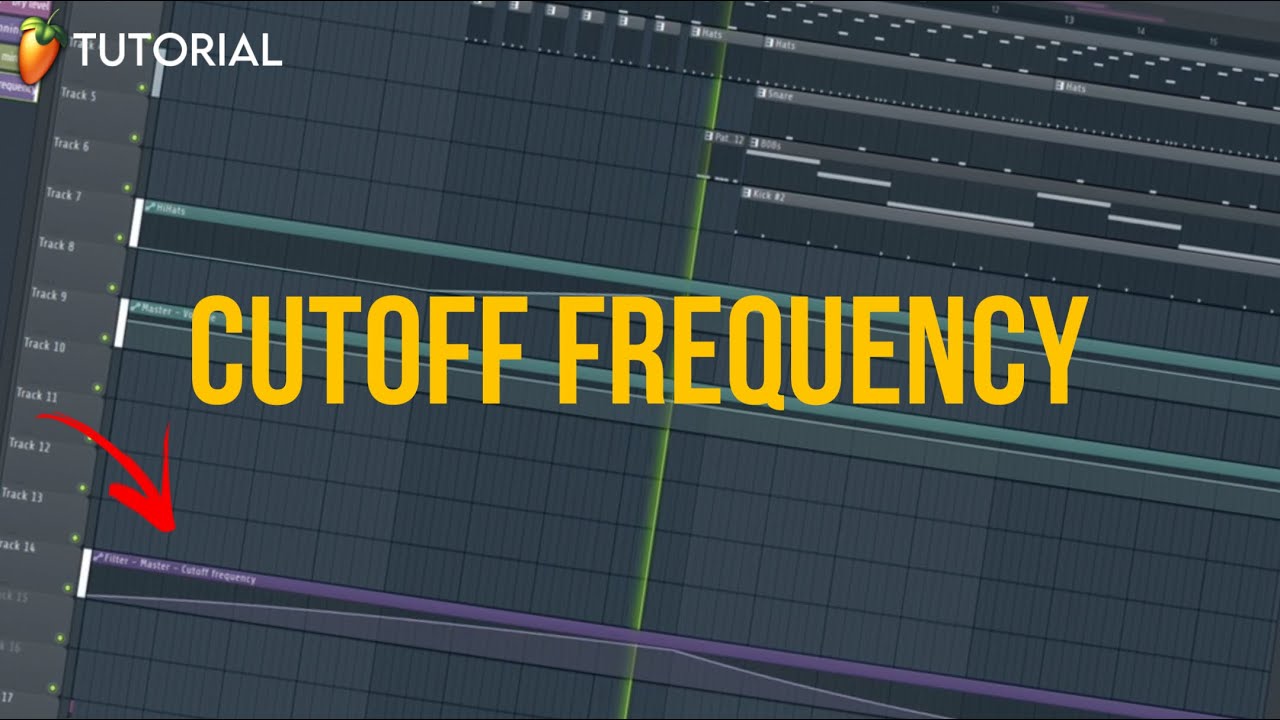 How to create a Cutoff FREQUENCY Automation Clip in FL STUDIO 2023