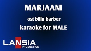 MARJANI KARAOKE MALE OST BILLU BARBER #marjani #billubarber 