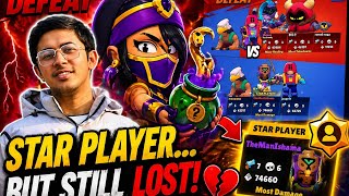 STAR PLAYER AND WE LOST?! NAJIA CARRY FAILED | BRAWL STARS screenshot 2