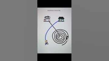 Draw a line to help them get home safely. #viral #trending #game #shorts