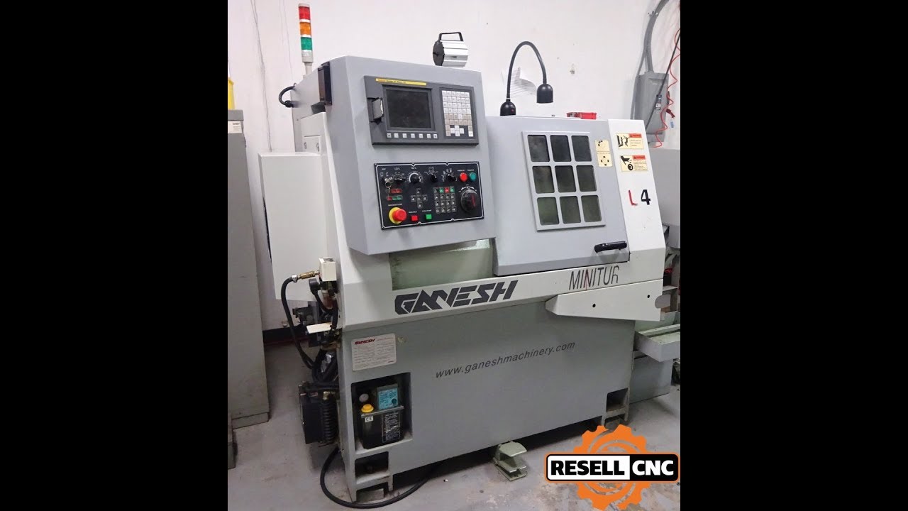 2008 Ganesh Miniturn CNC Lathe