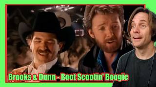Brooks & Dunn - Boot Scootin' Boogie (Official Video) | FIRST TIME REACTION
