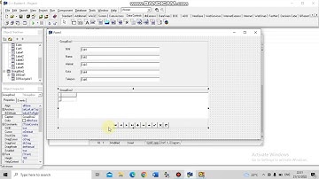 Membuat program implementasi data base mahasiswa |C++ Builder 6