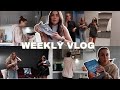 choosing 🌿health🌿, picking my next read, the acotar hangover + recording the podcast | weekly vlog