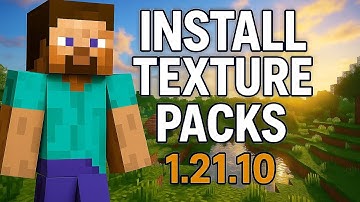 HOW TO DOWNLOAD & INSTALL MINECRAFT TEXTURE PACKS 1.21.10 (STEP BY STEP)