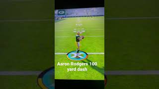 Aaron Rodgers 100 Yard Dash Madden 20 Aaron Rodgers 100 Yard Dash Madden 20