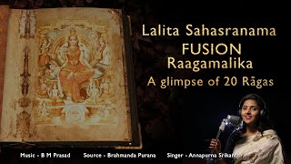 Lalita Sahasranama Raagamalika - A glimpse of 20 Ragas promo by Fusion Ragas