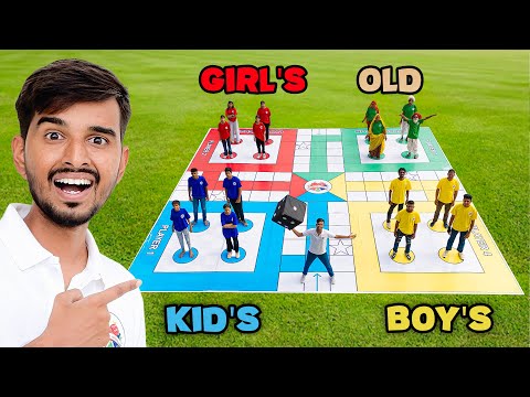 Kids Vs Girls Vs Boys Vs Old Ludo Challenge Who Will Win 
