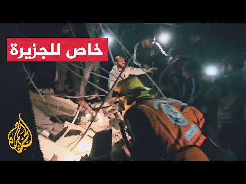 14 شهيدا بقصف إسرائيلي استهدف منزلا بمخيم النصيرات وسط قطاع غزة
