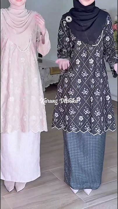 Kurung moden cotton..xpanas pakai cuqca malaysia ni 🫶🏼 #kurungcantik #kurungmoden