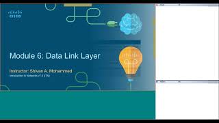 CCNA 1,Arabic Language, Modules(4-7), Module 6,part 3 by Mr. Shivan A. Mohammed- University of Duhok