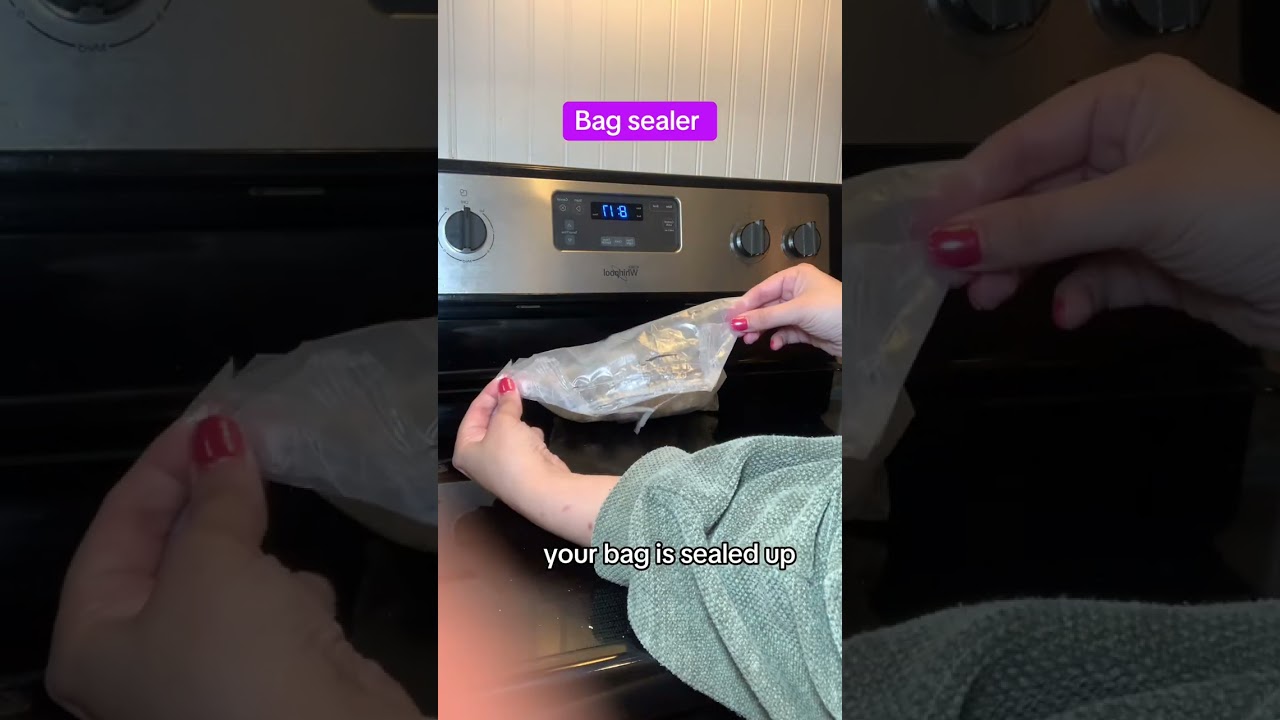 Seal & save with this must-have bag sealer! 