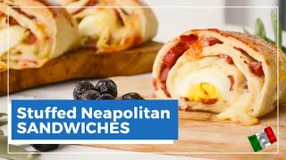 Doldurulmuş Napoliten Sandviçler: YUMUŞAK VE LEZZETLİ Panini'nin KOLAY Tarifi!