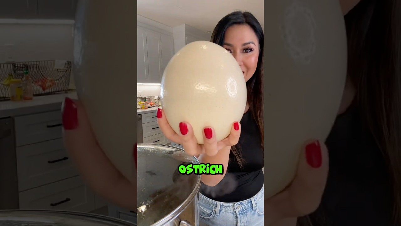 The woman who ate an ostrich egg. 