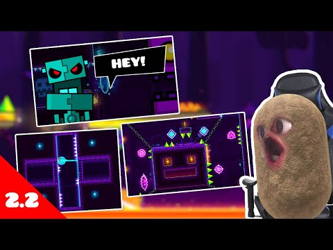 ¿DECEPCION? Mi REACCION a la SNEEK PEAK de la 2.2 (Explorers) | Geometry Dash