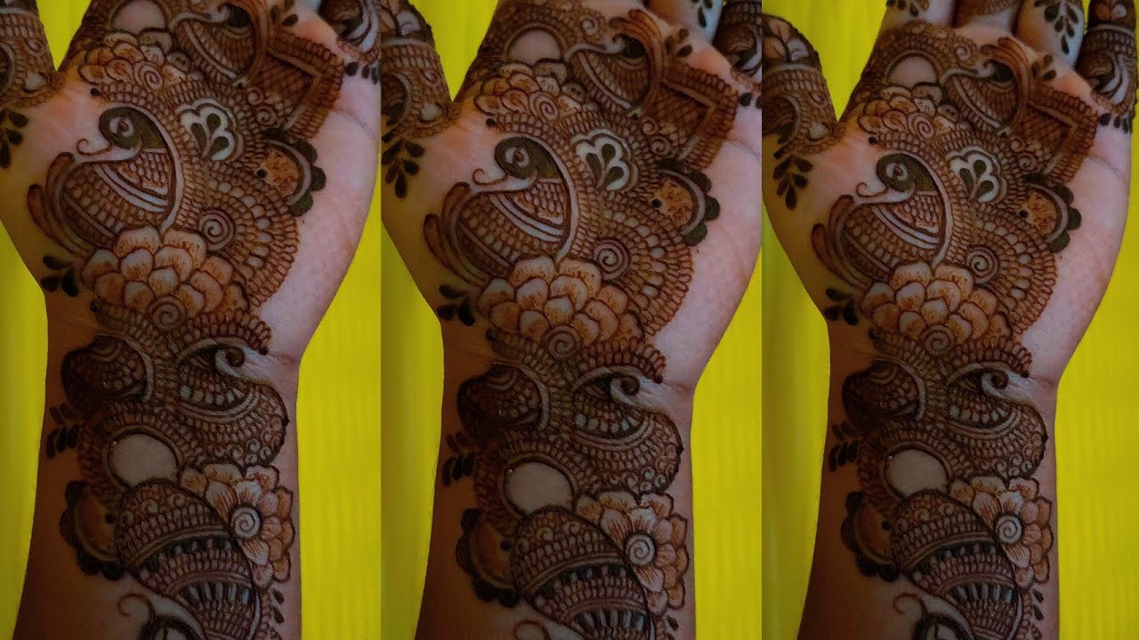 Beautiful Arabic Mehandi Design 🌿✨|| Front hand mehandi design ✨🍀 || Elegant Mehndi design 2025 new