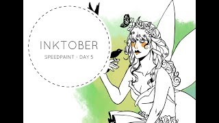 | Inktober/31 Days of Costumes Day 5 - Fairy