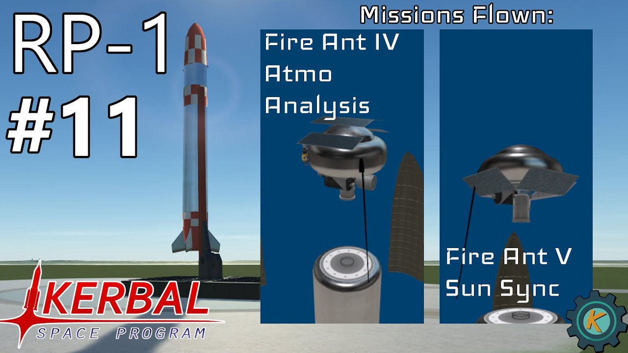 Light Satellites Program Finale Ep.11 - RP-1 RO RSS - Kerbal Space ...