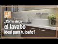 Cómo elegir el lavabo ideal para tu baño | Baños | The Home Depot Mx