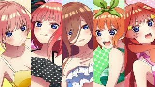 五等分の花嫁 ～彼女と交わす五つの約束～ OP Full「世界中たったひとつ」