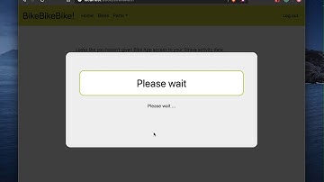 Bike Component Tracker - Strava OAuth2