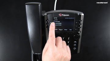 Polycom VVX 410 Setting Call Forward / Call Divert