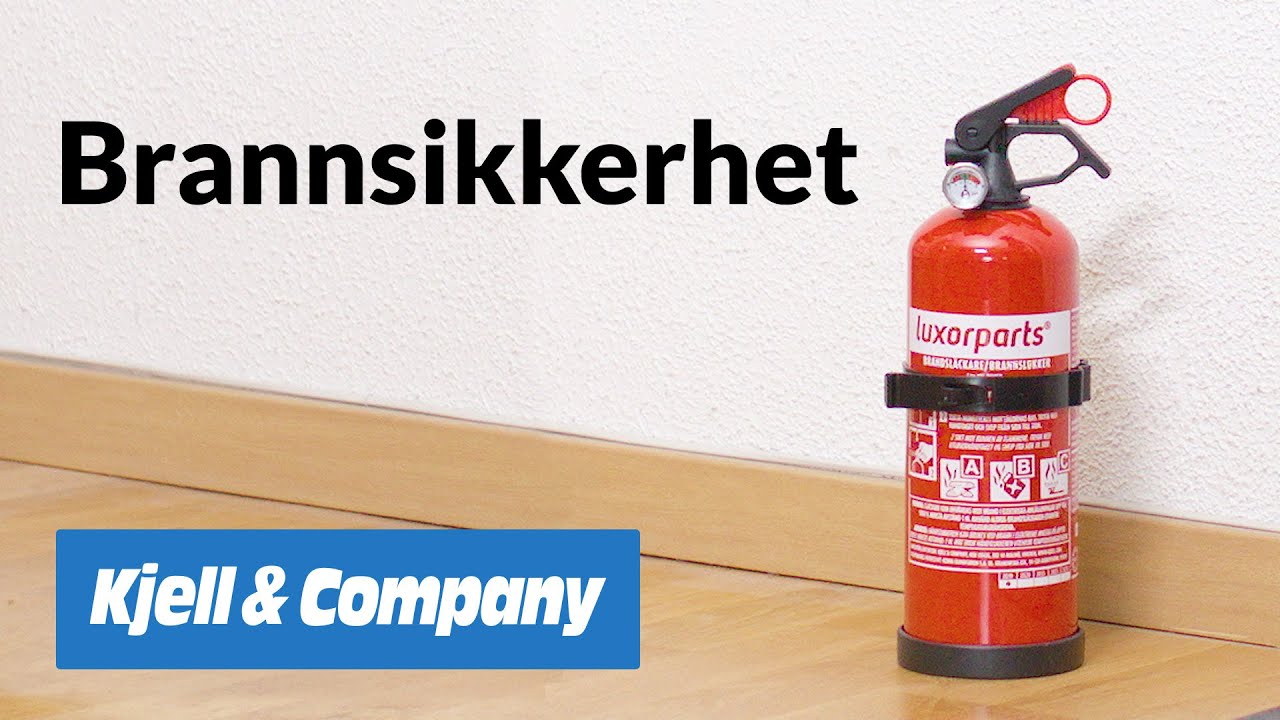 Brannsikkerhet - Kjell-TV