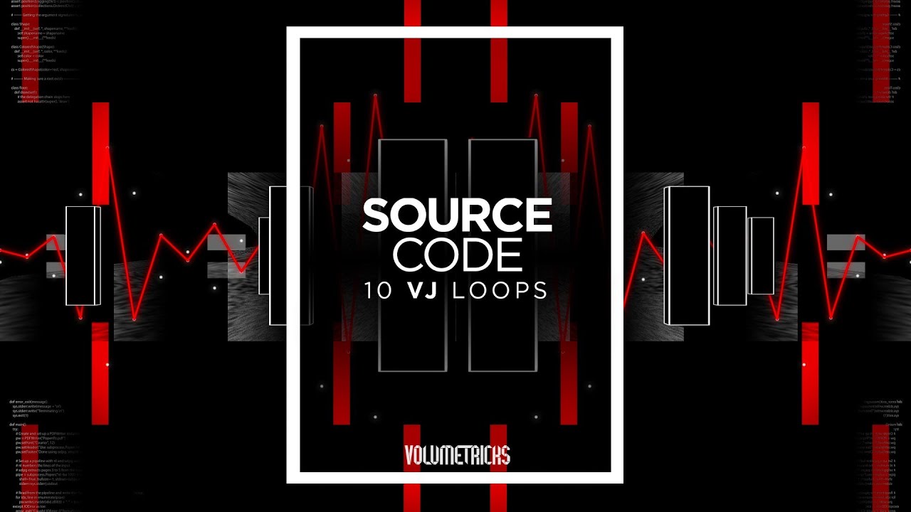 Volumetricks SOURCE CODE 10 VJ Loops Pack