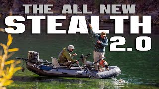 The All New STEALTH 2.0 | Self bailing | Ultra stable | Inflatable fishing boat | Flycraft