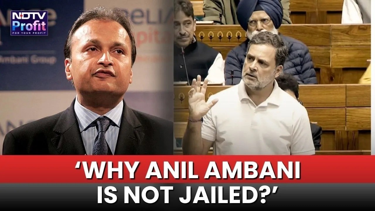 'Why Anil Ambani Is Not Jailed?' Asks Rahul Gandhi Over Epstein Files Mention In The Budget Session